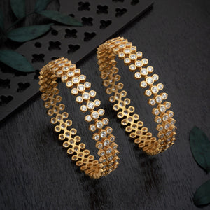 Glitzara Stone Bangles