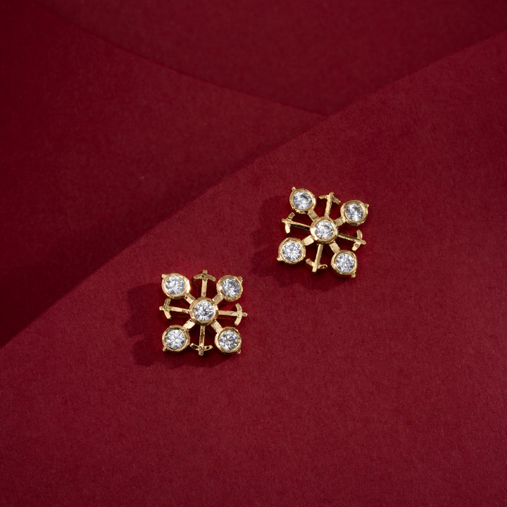 Fleurith Stone Studs