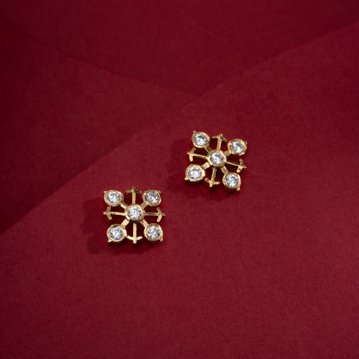 Fleurith Stone Studs