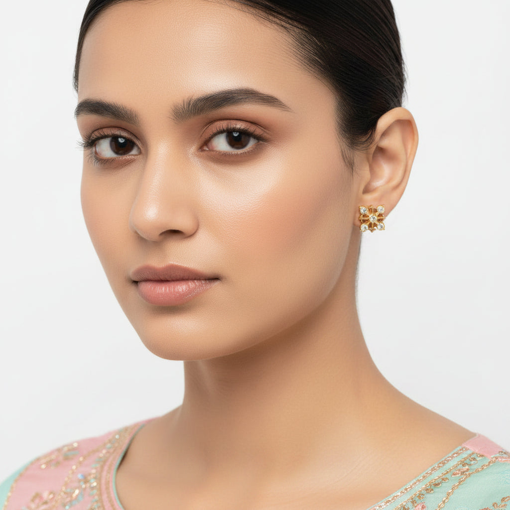 Fleurith Stone Studs