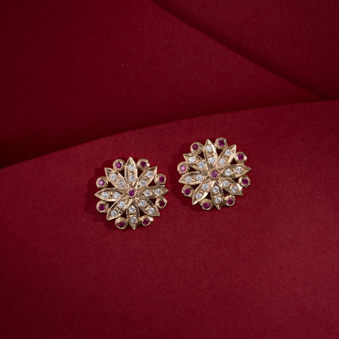 Violetta Stone Studs