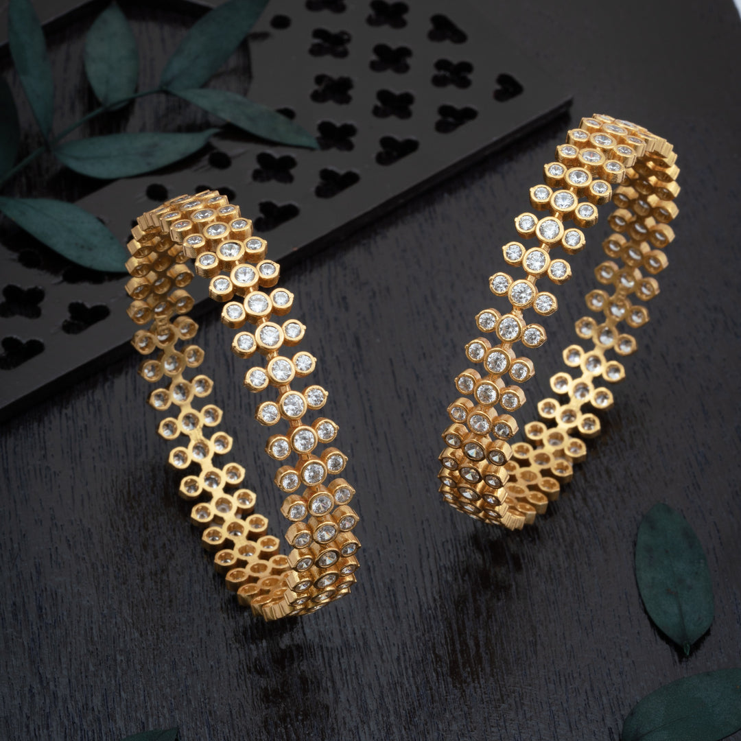 Glitzara Stone Bangles
