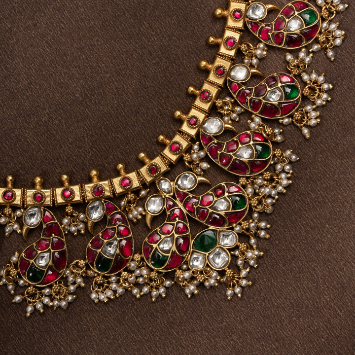 Plumage-Phool Kundan Necklace