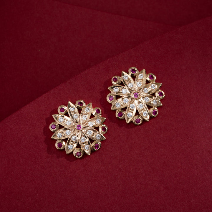 Violetta Stone Studs