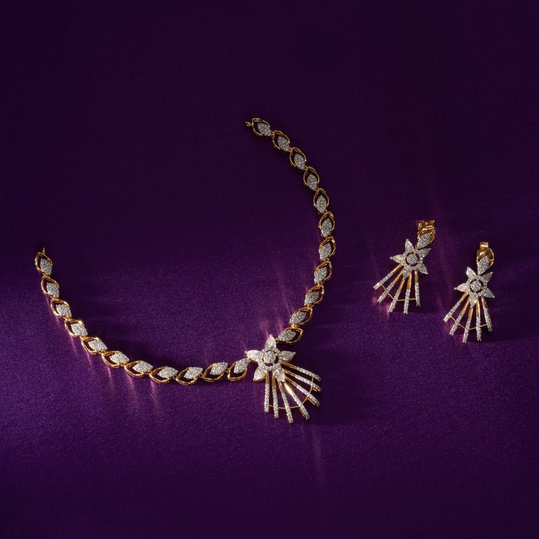 Starlight CZ Necklace Set