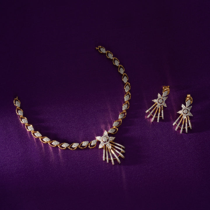 Starlight CZ Necklace Set