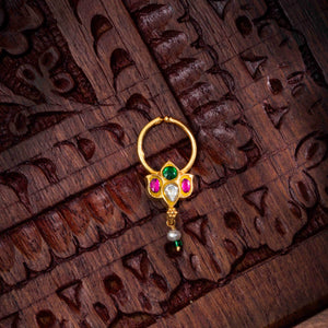 Kamala Kundan Septum Ring