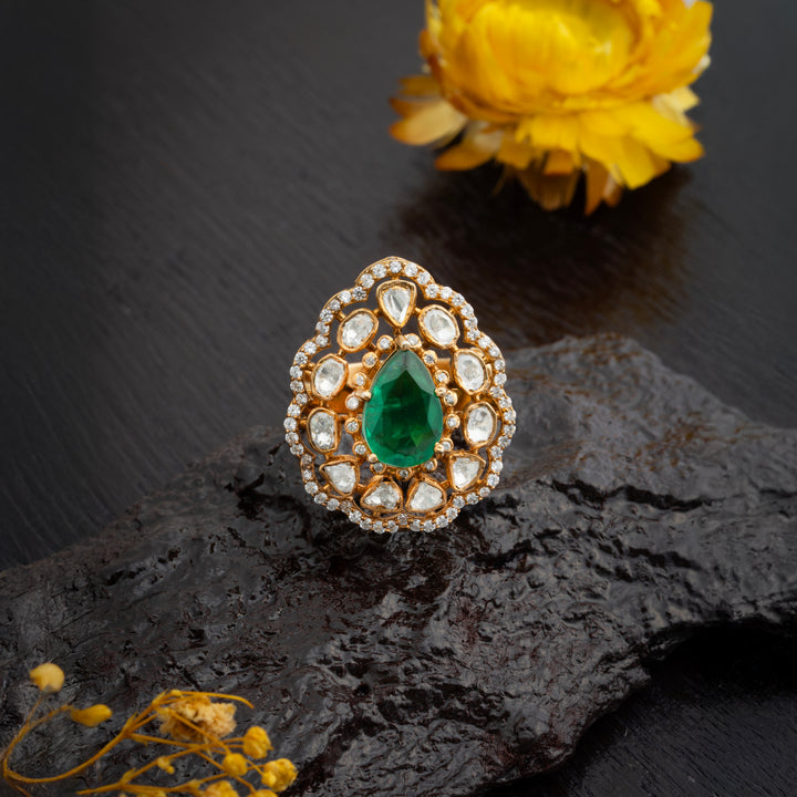 Eden’s Pear Victorian Ring