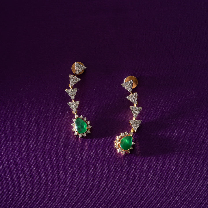 Pear-Green CZ Necklace Set