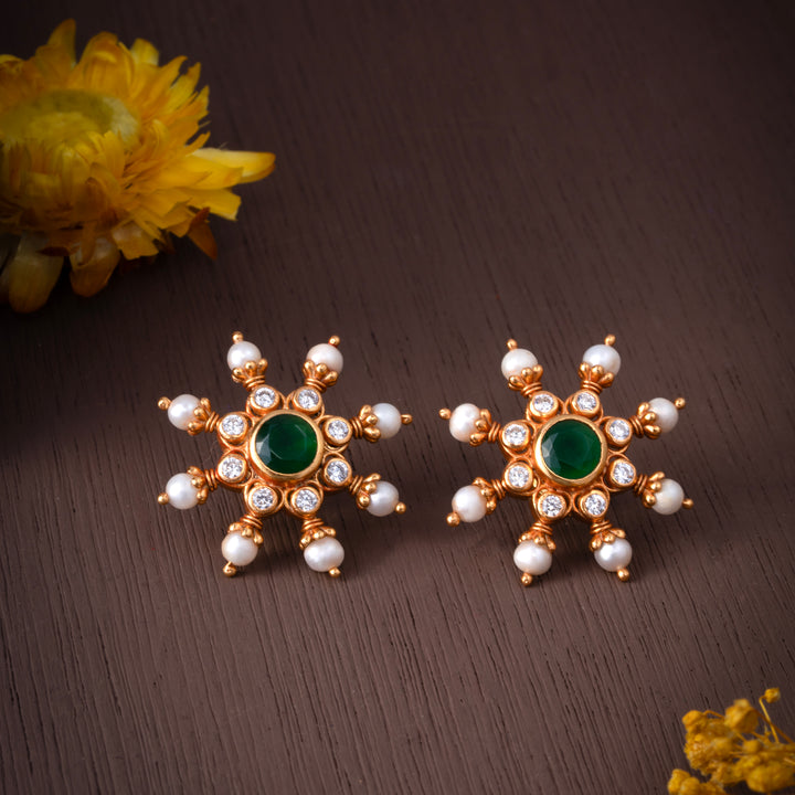 Nitya Pearl Studs