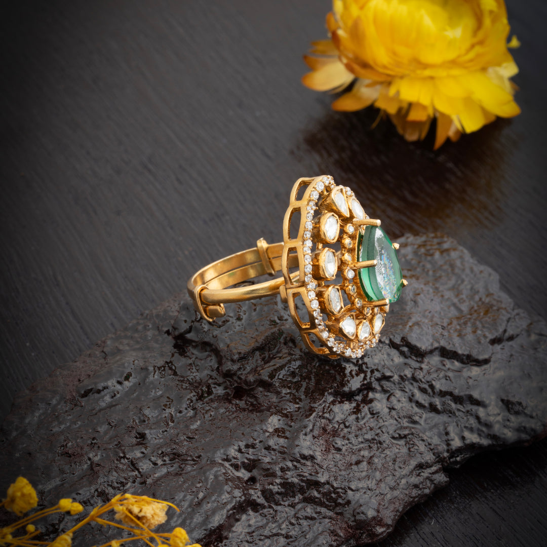 Eden’s Pear Victorian Ring