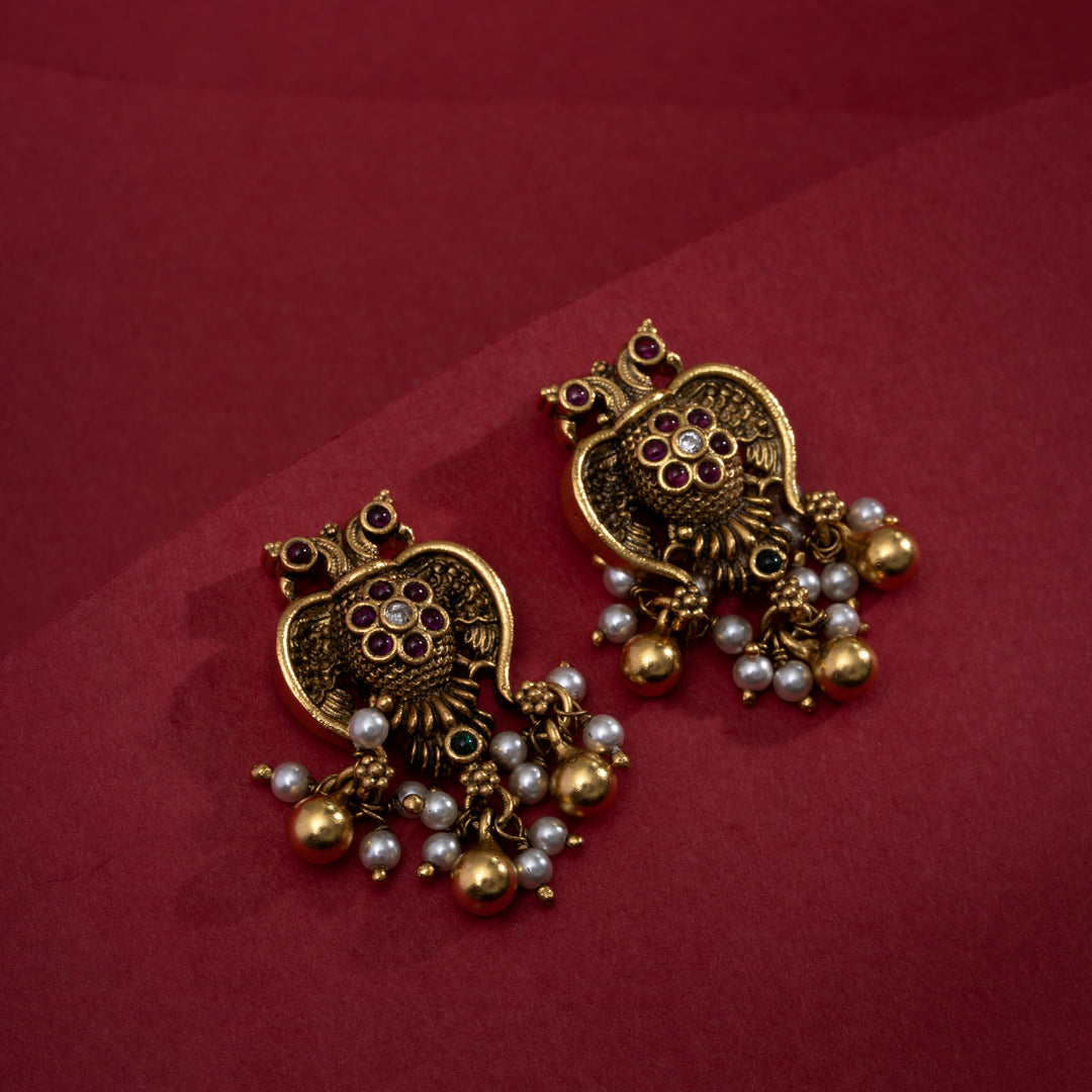 JwalaPakshi Nakshi Studs