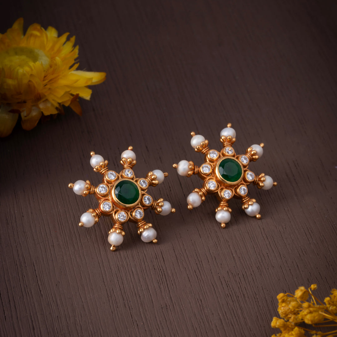 Nitya Pearl Studs