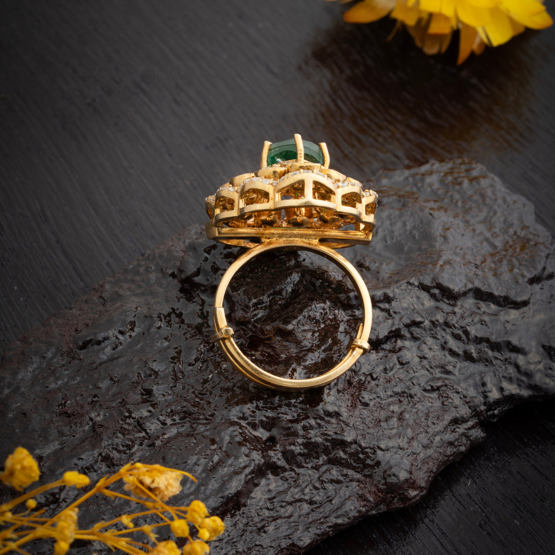 Eden’s Pear Victorian Ring