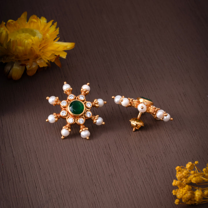 Nitya Pearl Studs