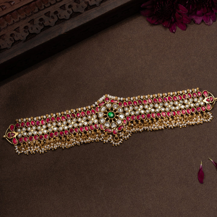 Pushpa Valli Kundan Choker