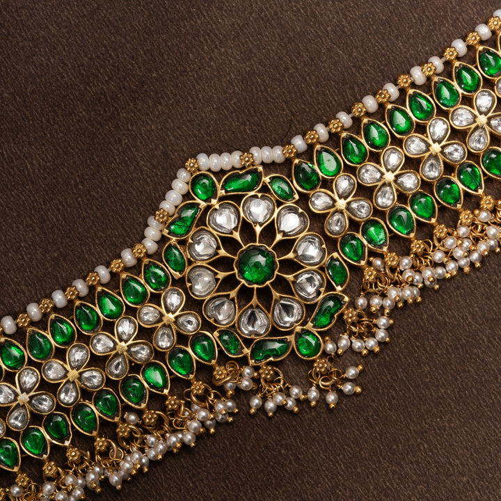Pushpa Valli Kundan Choker