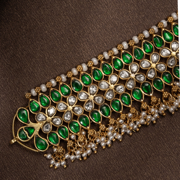 Pushpa Valli Kundan Choker