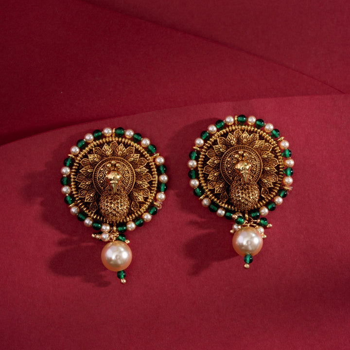 Chandramayura Nakshi Studs