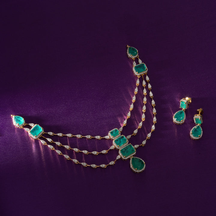 Trimira CZ Necklace Set