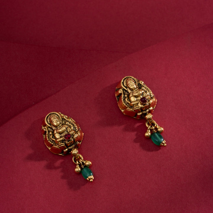 Hiranmayi Temple Studs