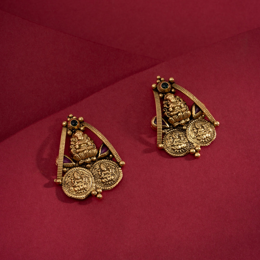Mrinalini Temple Studs