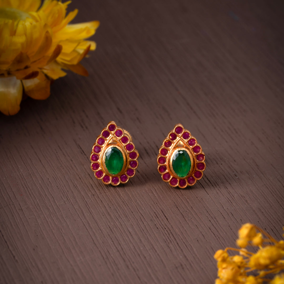 Malvika Blooms Studs