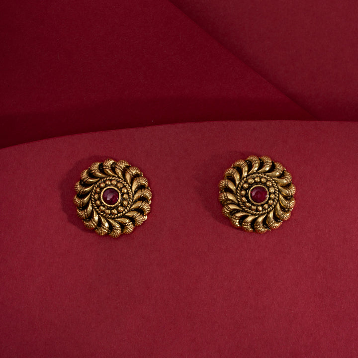 Chakrika Nakshi Studs