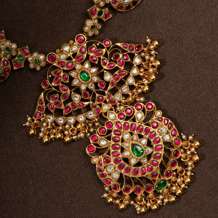 Aamrapali-Phool Kundan Necklace