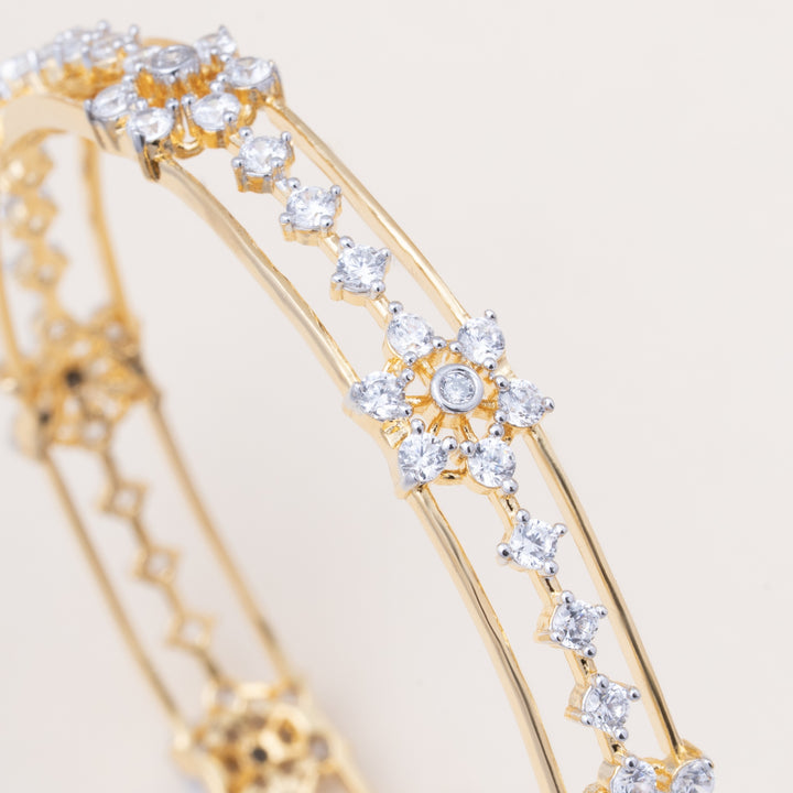 Floralya Stone Bangles