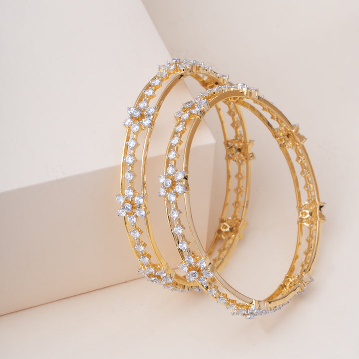 Floralya Stone Bangles