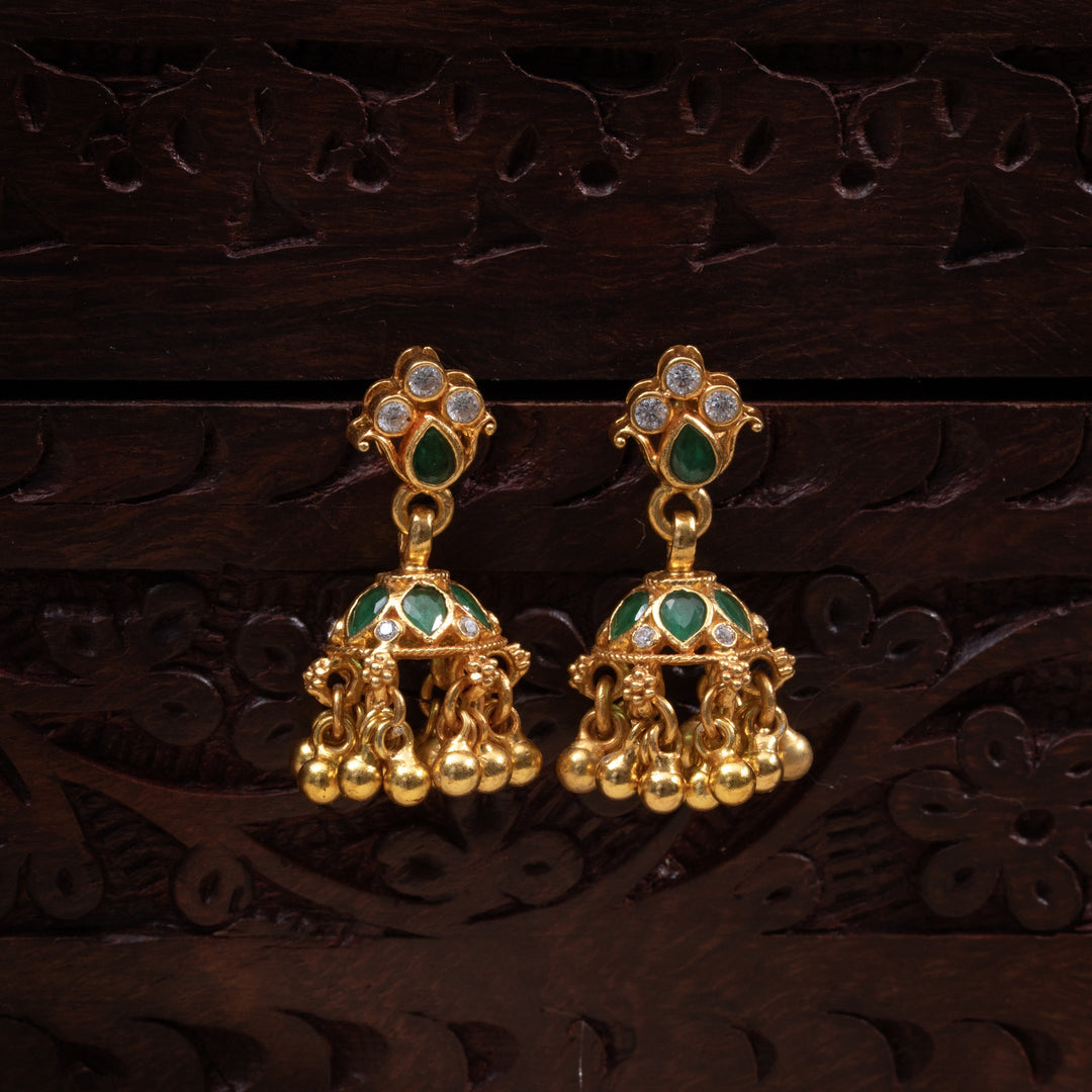 Peariva Stone Jhumki
