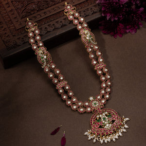 Rajmudra-Berunda Kundan Necklace