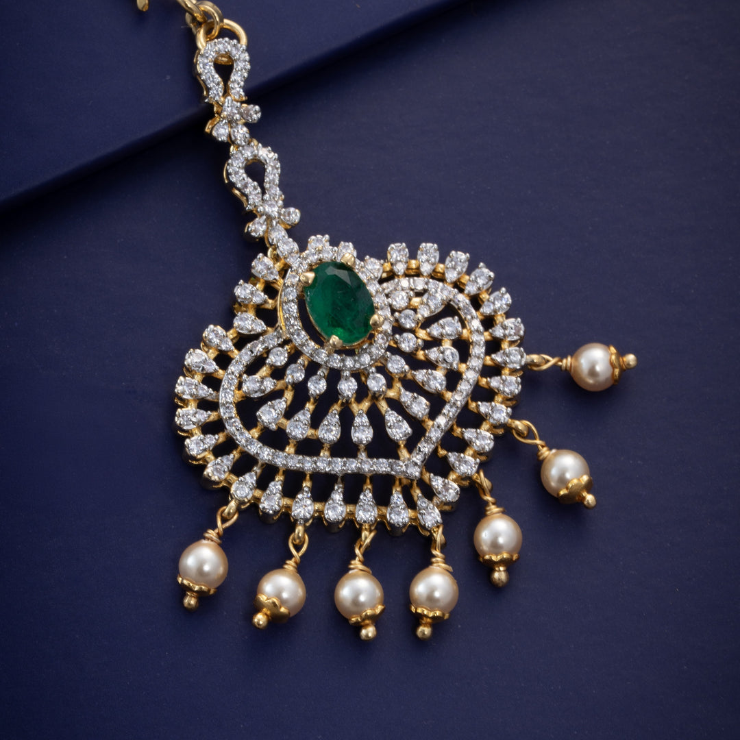 Czarina Heart Maang Tikka