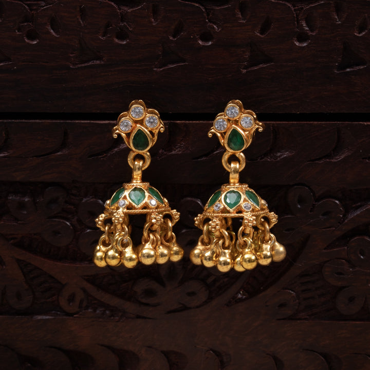 Peariva Stone Jhumki