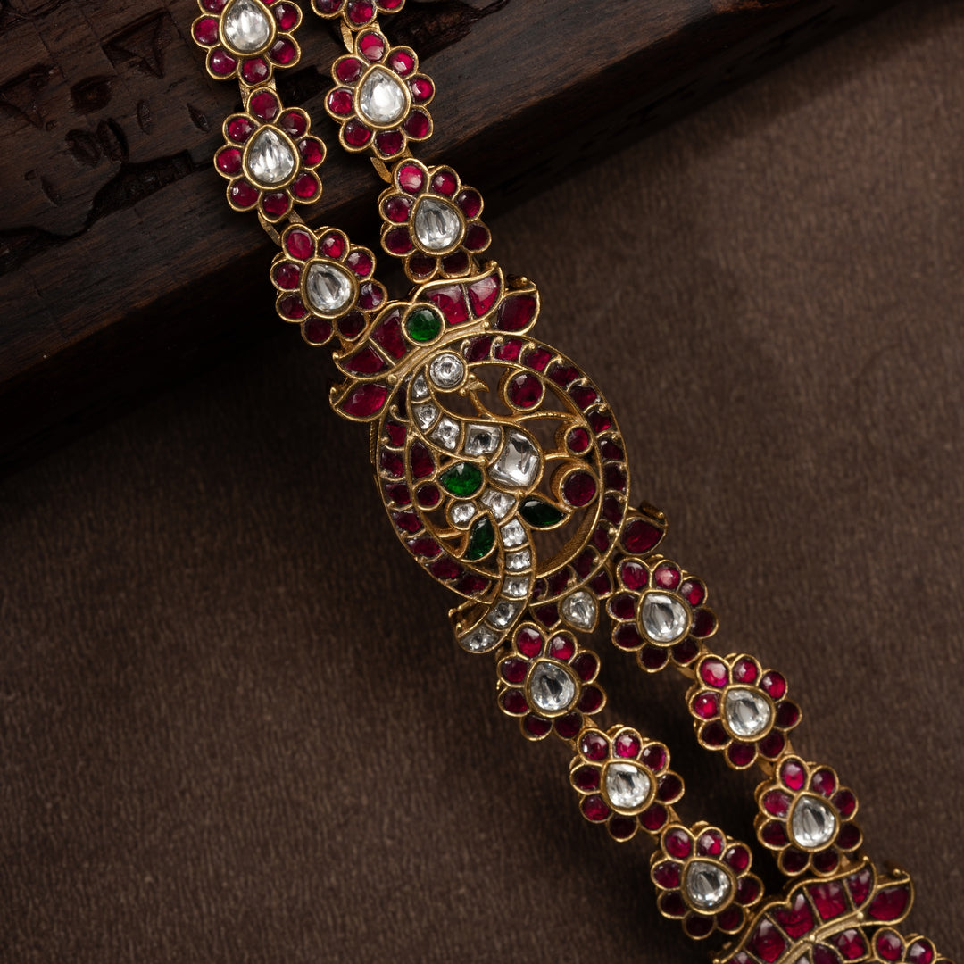 Rajmudra-Berunda Kundan Necklace