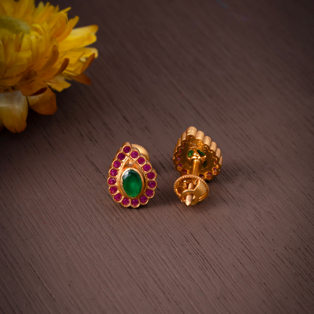 Malvika Blooms Studs