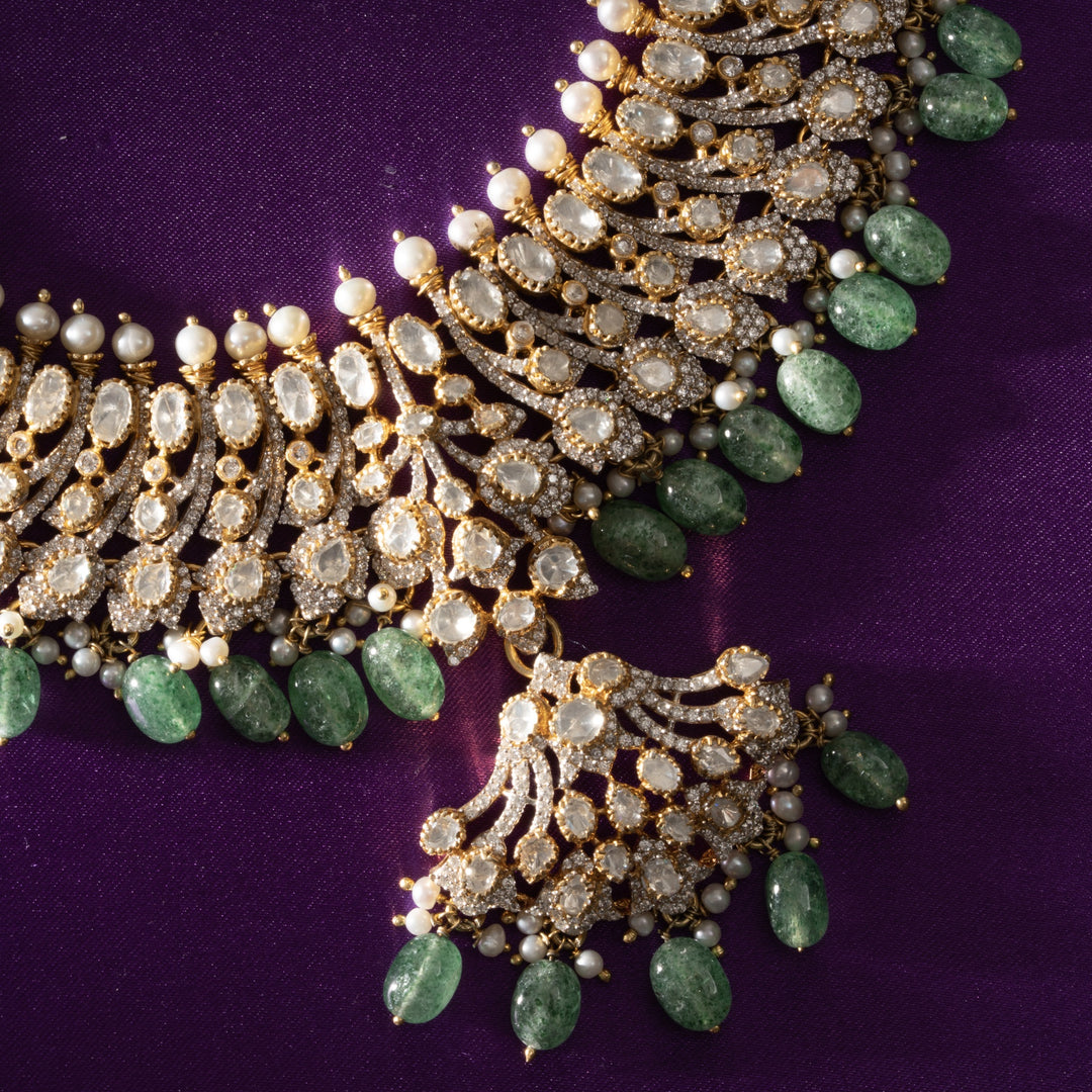 Zamoria Moissanite Necklace Set