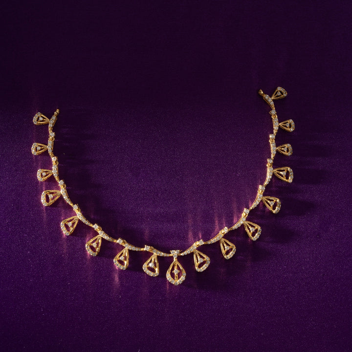 Ivory Spark CZ Necklace