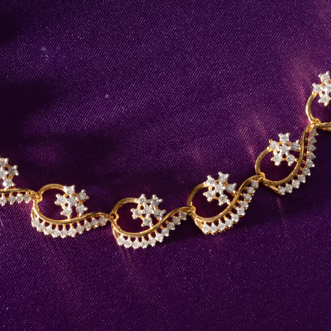 Floraline CZ Necklace