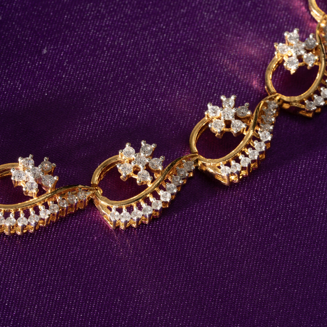 Floraline CZ Necklace