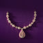 Pear-Bloom CZ Necklace