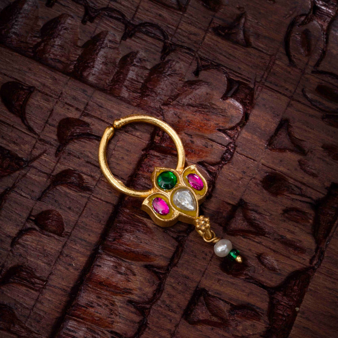 Kamala Kundan Septum Ring