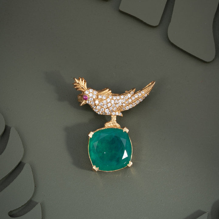 Zivanya Sparrow Victorian Pendant