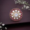 Floral Iceblush Ring