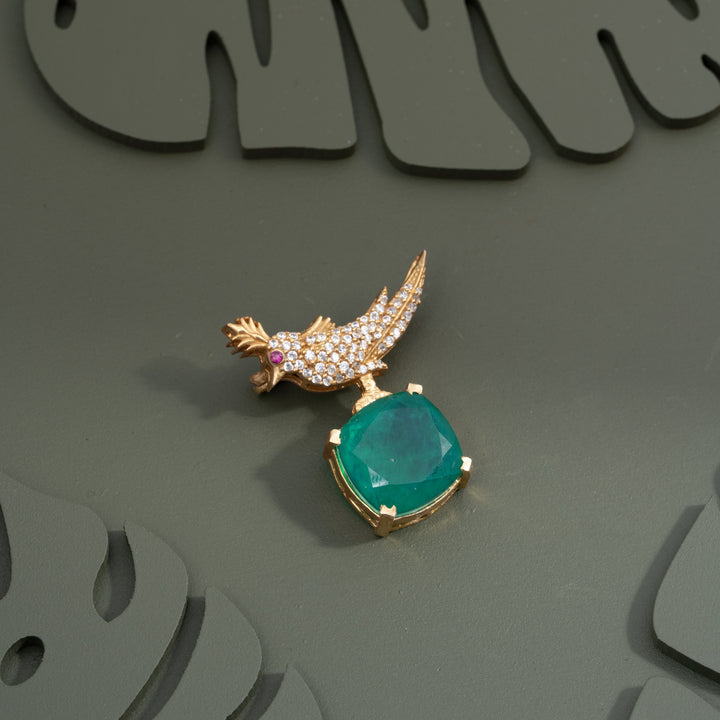 Zivanya Sparrow Victorian Pendant