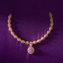 Oval-Shine CZ Necklace