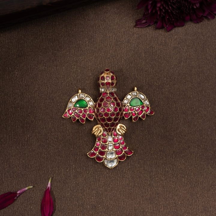 Bhakta-Garuda Kundan Pendant