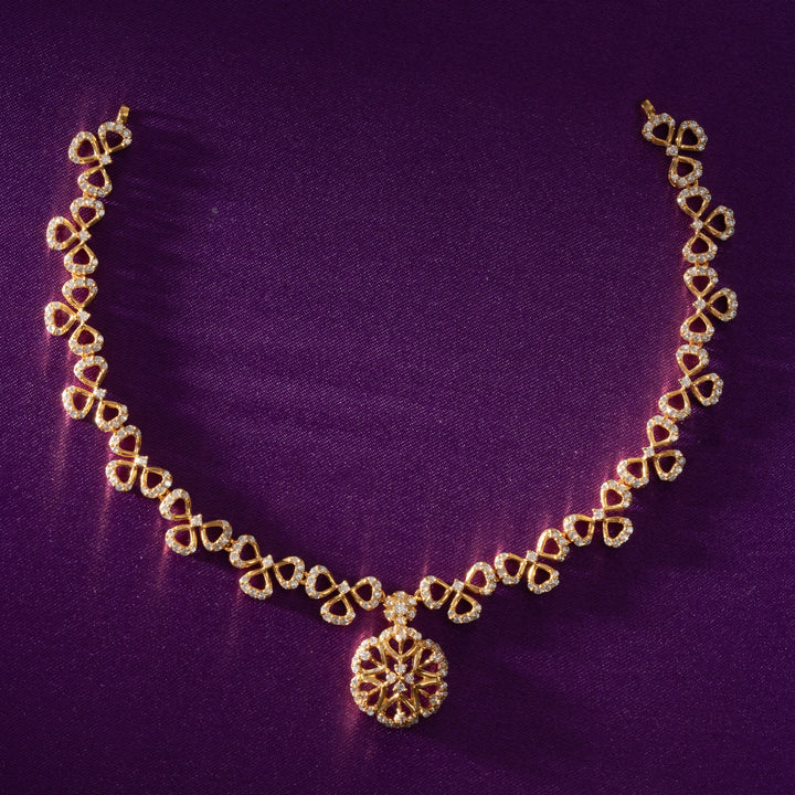 Glowline CZ Necklace