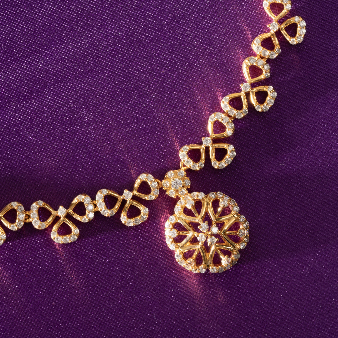Glowline CZ Necklace